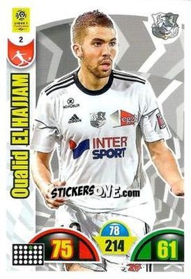 Sticker Oualid El Hajjam - FOOT 2018-2019. Adrenalyn XL - Panini