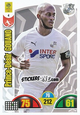 Sticker Prince-Désir Gouano - FOOT 2018-2019. Adrenalyn XL n. 4 - Panini