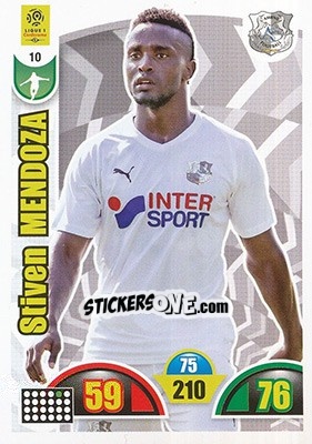 Sticker Stiven Mendoza - FOOT 2018-2019. Adrenalyn XL n. 10 - Panini