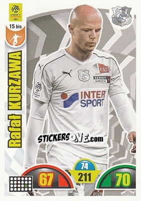 Cromo Rafal Kurzawa - FOOT 2018-2019. Adrenalyn XL n. 15bis - Panini