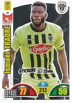 Cromo Ismaël Traoré - FOOT 2018-2019. Adrenalyn XL n. 21 - Panini