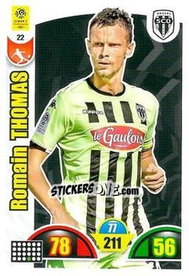 Cromo Romain Thomas - FOOT 2018-2019. Adrenalyn XL n. 22 - Panini