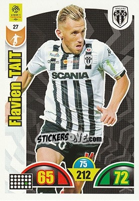 Sticker Flavien Tait - FOOT 2018-2019. Adrenalyn XL n. 27 - Panini