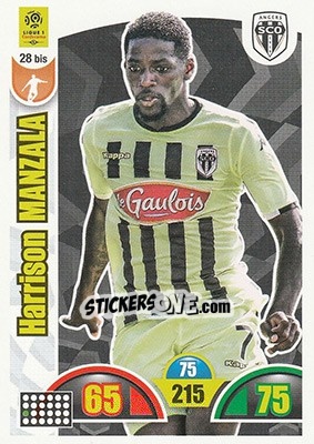Sticker Harrison Manzala - FOOT 2018-2019. Adrenalyn XL n. 28bis - Panini