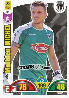 Sticker Mathieu Michel - FOOT 2018-2019. Adrenalyn XL n. 30 - Panini
