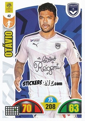 Sticker Otávio - FOOT 2018-2019. Adrenalyn XL n. 42 - Panini