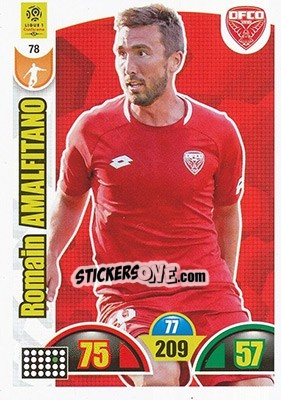 Sticker Romain Amalfitano - FOOT 2018-2019. Adrenalyn XL n. 78 - Panini