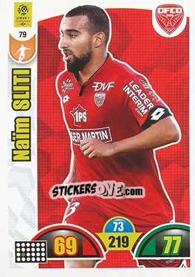 Figurina Naïm Sliti - FOOT 2018-2019. Adrenalyn XL - Panini