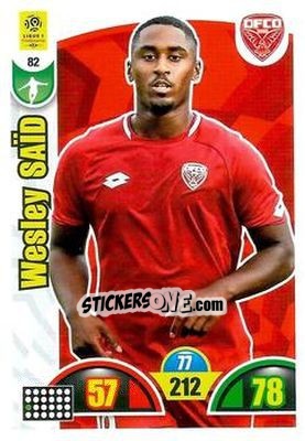 Sticker Wesley Saïd - FOOT 2018-2019. Adrenalyn XL n. 82 - Panini