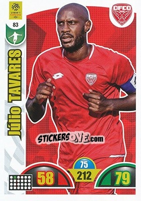 Sticker Júlio Tavares - FOOT 2018-2019. Adrenalyn XL n. 83 - Panini