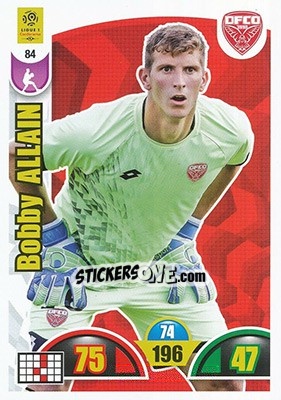 Sticker Bobby Allain - FOOT 2018-2019. Adrenalyn XL n. 84 - Panini