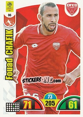 Sticker Fouad Chafik - FOOT 2018-2019. Adrenalyn XL n. 86 - Panini