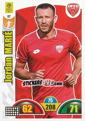 Sticker Jordan Marié - FOOT 2018-2019. Adrenalyn XL n. 87 - Panini
