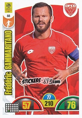 Cromo Frédéric Sammaritano - FOOT 2018-2019. Adrenalyn XL n. 88 - Panini