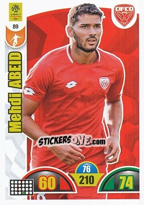 Cromo Mehdi Abeid - FOOT 2018-2019. Adrenalyn XL - Panini