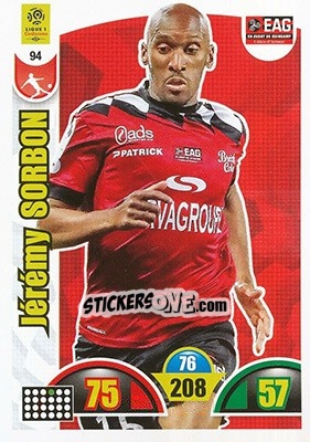 Cromo Jérémy Sorbon - FOOT 2018-2019. Adrenalyn XL - Panini