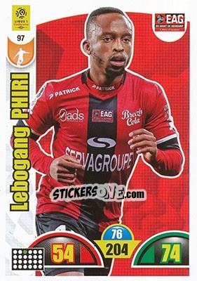 Figurina Lebogang Phiri - FOOT 2018-2019. Adrenalyn XL - Panini