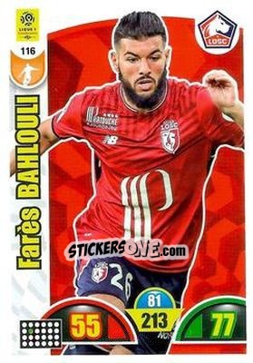 Sticker Farès Bahlouli - FOOT 2018-2019. Adrenalyn XL n. 116 - Panini