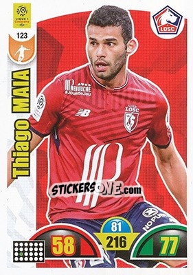 Sticker Thiago Maia - FOOT 2018-2019. Adrenalyn XL - Panini