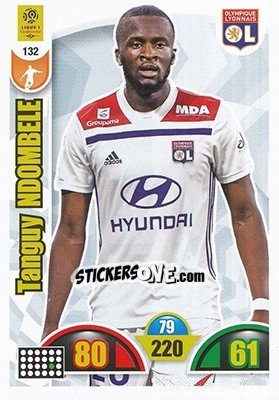 Sticker Tanguy Ndombele - FOOT 2018-2019. Adrenalyn XL n. 132 - Panini