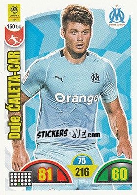 Sticker Duje Caleta-Car - FOOT 2018-2019. Adrenalyn XL n. 150bis - Panini