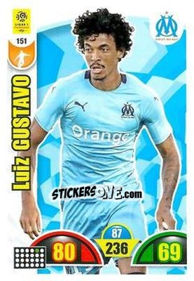 Sticker Luiz Gustavo - FOOT 2018-2019. Adrenalyn XL n. 151 - Panini