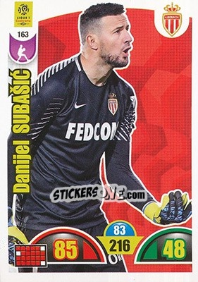 Sticker Danijel Subašic - FOOT 2018-2019. Adrenalyn XL n. 163 - Panini