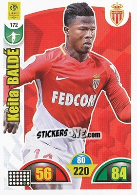 Sticker Keita Baldé Diao - FOOT 2018-2019. Adrenalyn XL - Panini