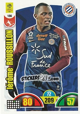 Cromo Jérôme Roussillon - FOOT 2018-2019. Adrenalyn XL - Panini