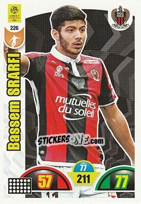 Sticker Bassem Srarfi - FOOT 2018-2019. Adrenalyn XL n. 226 - Panini