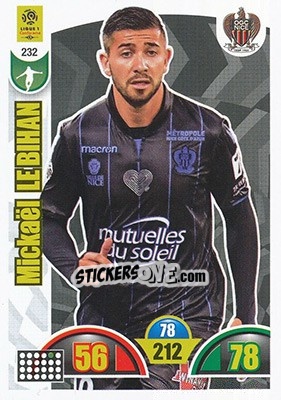 Sticker Mickaël Le Bihan - FOOT 2018-2019. Adrenalyn XL n. 232 - Panini
