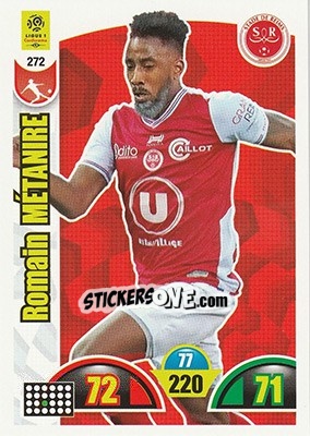 Sticker Romain Métanire - FOOT 2018-2019. Adrenalyn XL n. 272 - Panini