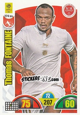 Sticker Thomas Fontaine - FOOT 2018-2019. Adrenalyn XL n. 274bis - Panini