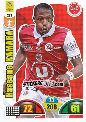 Sticker Hassane Kamara - FOOT 2018-2019. Adrenalyn XL n. 283 - Panini