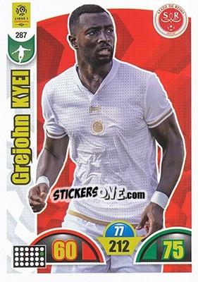 Figurina Grejohn Kyei - FOOT 2018-2019. Adrenalyn XL - Panini