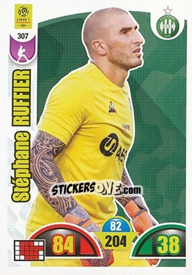 Figurina Stéphane Ruffier - FOOT 2018-2019. Adrenalyn XL - Panini