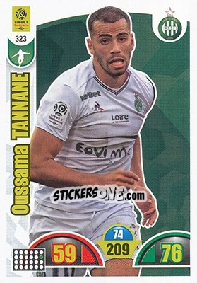 Sticker Oussama Tannane - FOOT 2018-2019. Adrenalyn XL - Panini