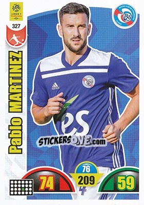 Sticker Pablo Martinez - FOOT 2018-2019. Adrenalyn XL - Panini