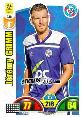 Sticker Jérémy Grimm - FOOT 2018-2019. Adrenalyn XL n. 338 - Panini