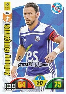 Sticker Anthony Gonçalves - FOOT 2018-2019. Adrenalyn XL n. 339 - Panini
