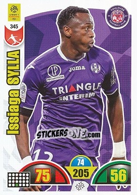 Figurina Issiaga Sylla - FOOT 2018-2019. Adrenalyn XL - Panini