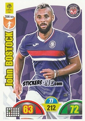 Cromo John Bostock - FOOT 2018-2019. Adrenalyn XL - Panini