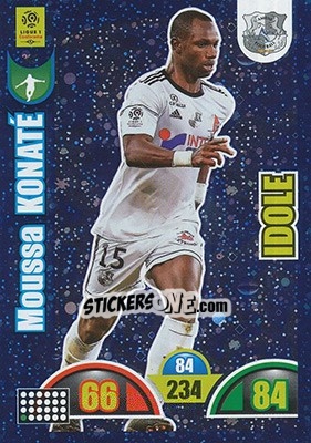 Cromo Moussa Konaté - FOOT 2018-2019. Adrenalyn XL - Panini