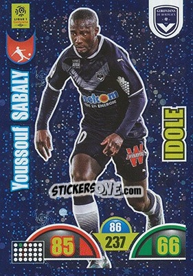 Cromo Youssouf Sabaly - FOOT 2018-2019. Adrenalyn XL - Panini