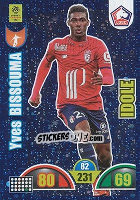 Cromo Yves Bissouma - FOOT 2018-2019. Adrenalyn XL - Panini