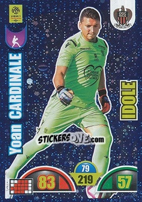 Sticker Yoan Cardinale - FOOT 2018-2019. Adrenalyn XL n. 382 - Panini