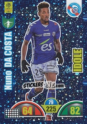 Sticker Nuno da Costa - FOOT 2018-2019. Adrenalyn XL n. 394 - Panini