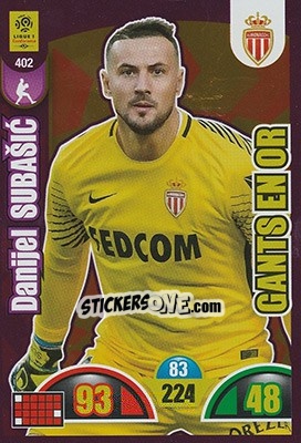 Sticker Danijel Subašic - FOOT 2018-2019. Adrenalyn XL n. 402 - Panini