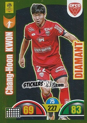 Sticker Kwon Chang-Hoon - FOOT 2018-2019. Adrenalyn XL n. 407 - Panini