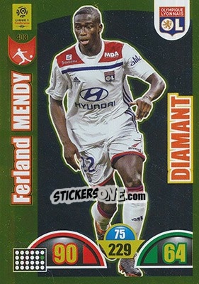 Sticker Ferland Mendy - FOOT 2018-2019. Adrenalyn XL n. 408 - Panini